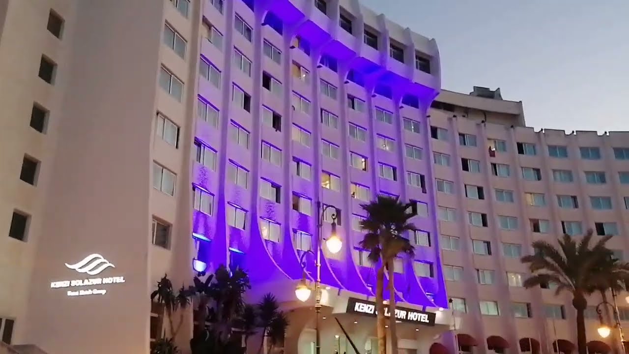 جولة في مدينة البوغاز طنجة ليلا Un tour dans la ville de Tanger la nuit