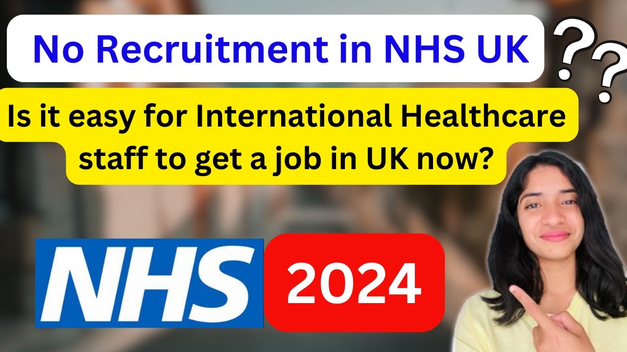 UK NHS going to stop International recruitment permanently? UK NHS JOBS UPDATE 2024#ukvisa #nhsjobs