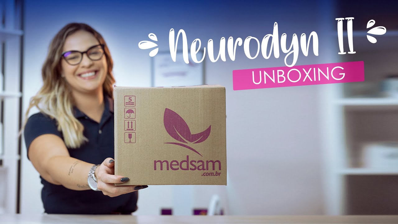 Unboxing - Neurodyn II TENS, FES e Corrente Russa com 04 Canais - Ibramed