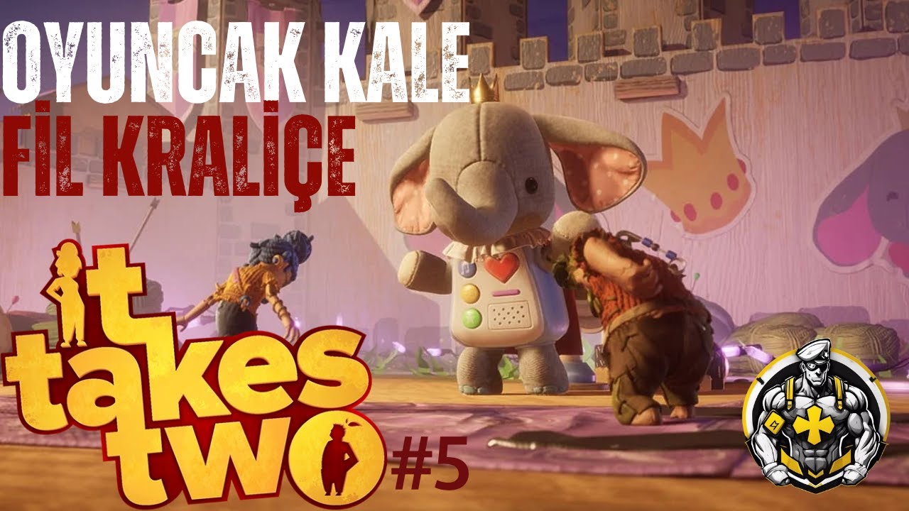 🎮 It Takes Two – Bölüm 5: “Sihirli kalenin Kraliçesi” 😅 | Türkçe Oynanış