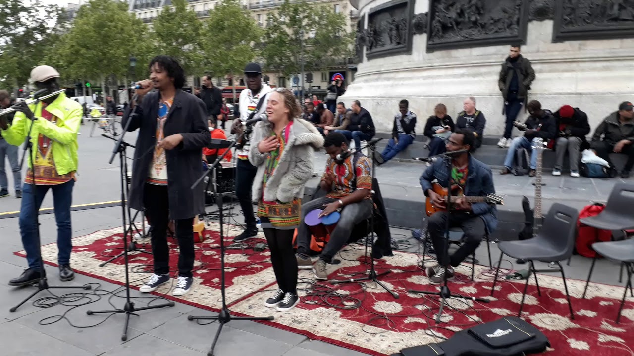 يا رائع .. نوري مع الموسيقار غاندي .. باريس