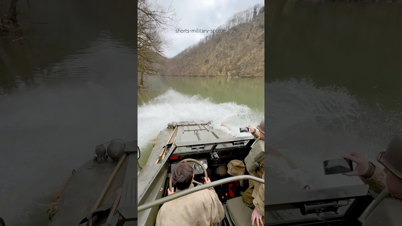 ride an DUKW amphibious truck #military #truck #ww2