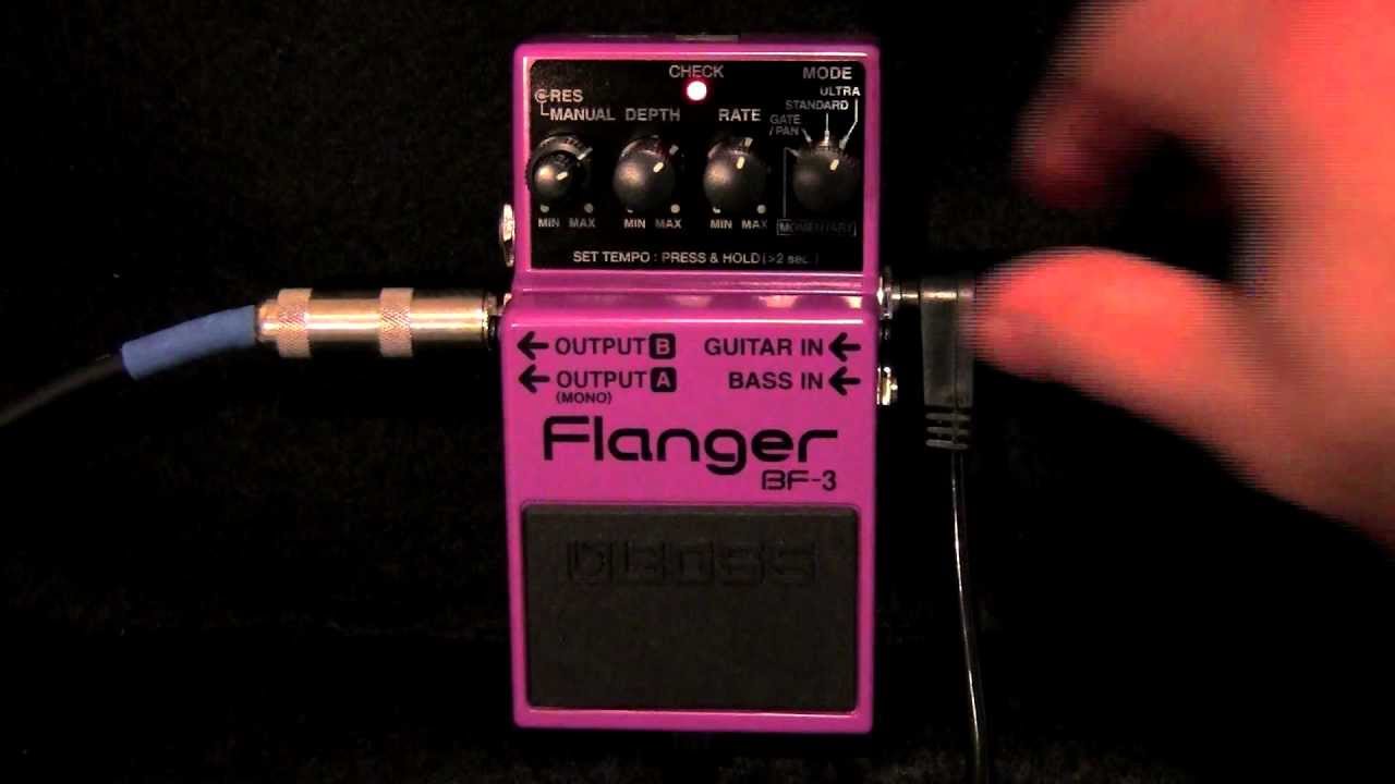 Boss BF-3 Flanger in 100 Seconds