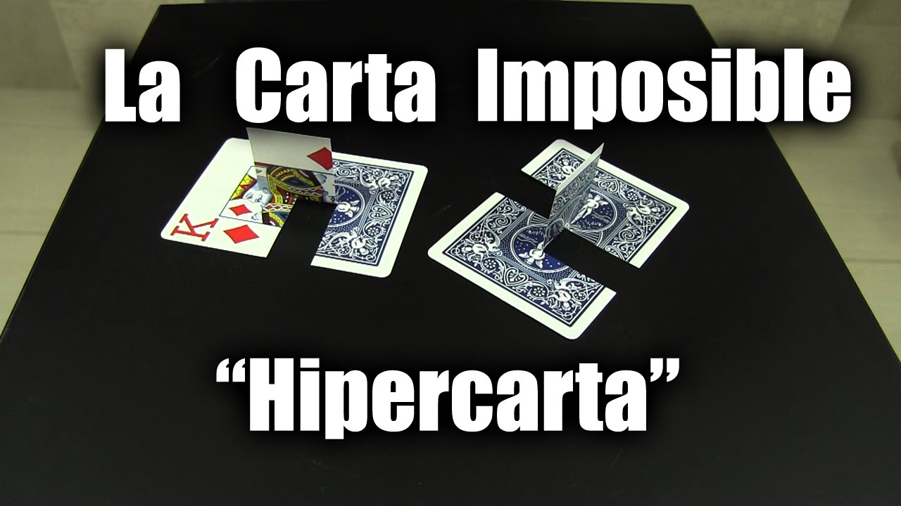Ratti-Tips: Como hacer la carta imposible (hipercarta) - ChideetTv