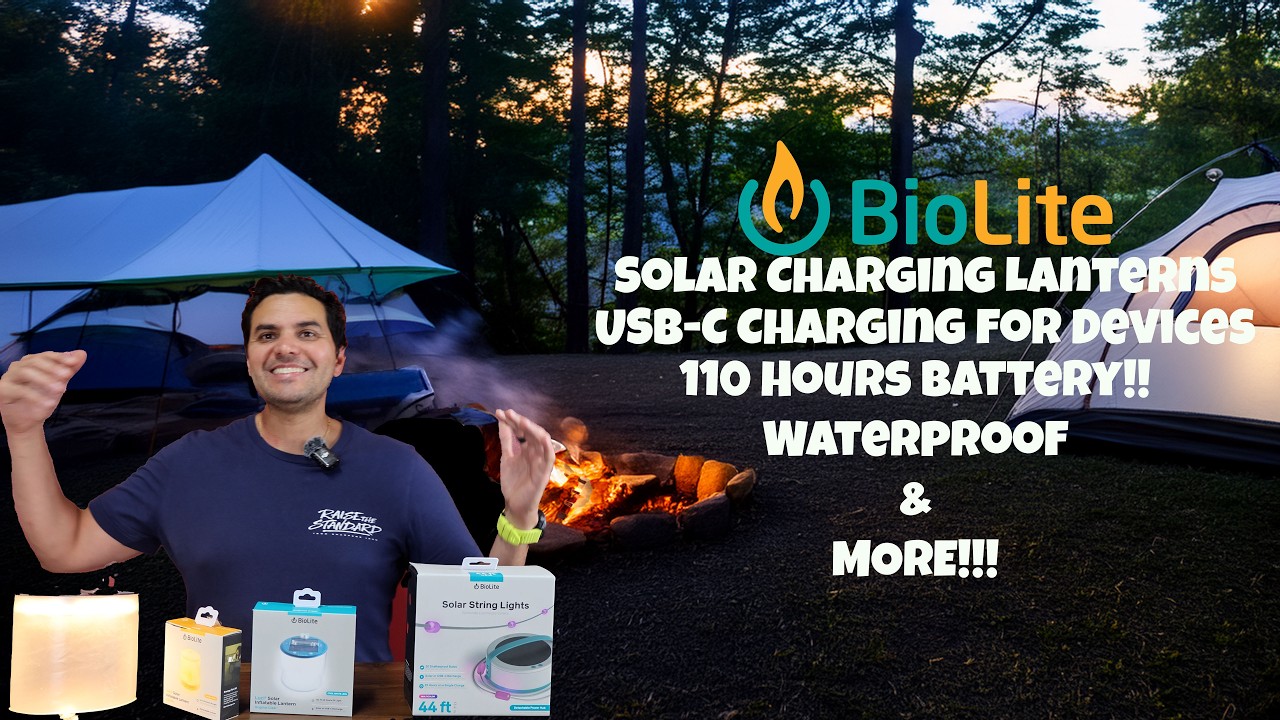 BioLite Luci Solar Lanterns : SUPER BRIGHT and LONG BATTERY!