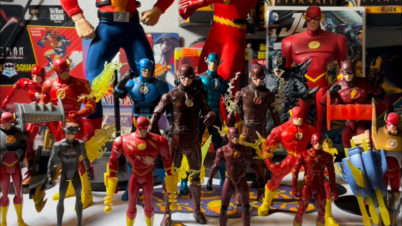 Every Flash Figure I Own! Plus a Review of the Flash Movie Figures