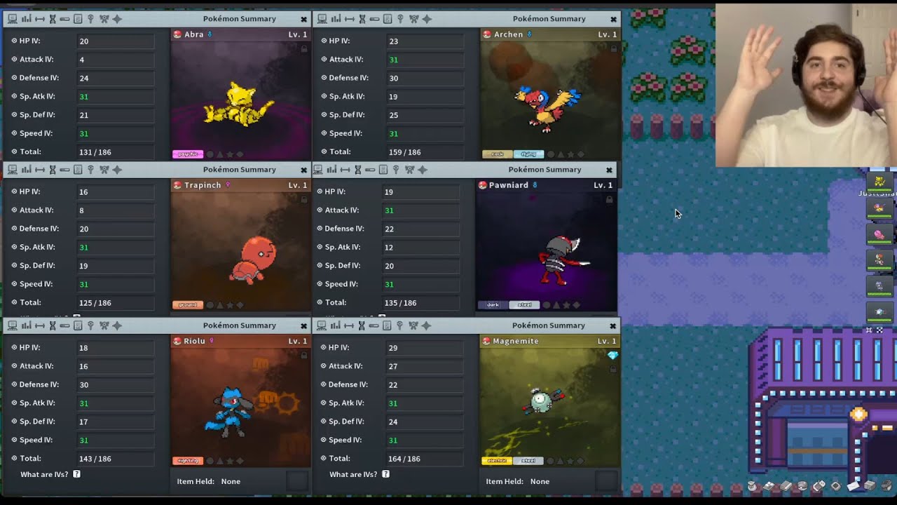 Breeding Raid Mons In PokeMMO - HEAD SMASH ARCHEOPS