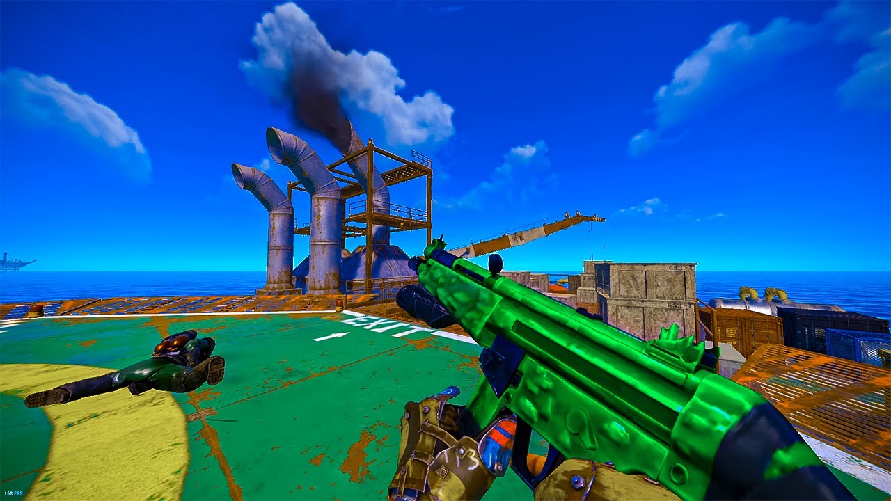 Especialista SOLO vs 500 Jogadores no Início do Wipe – Rust