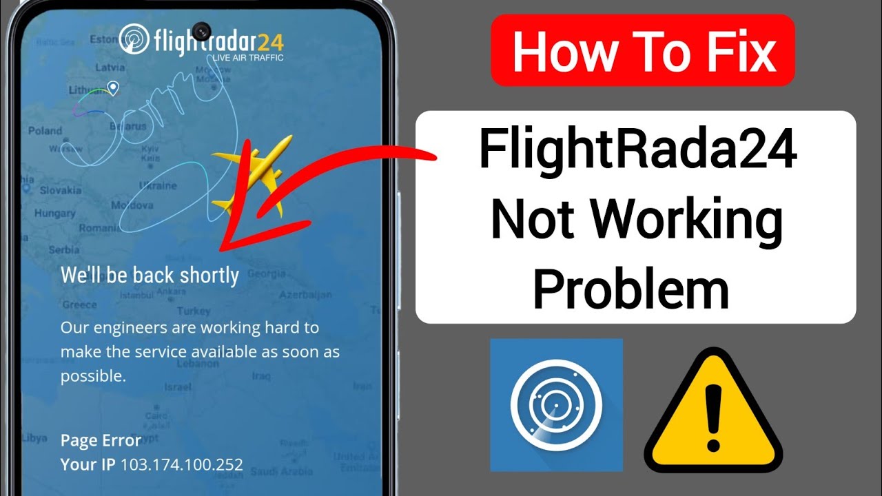 Flightradar24 502 Bad Gateway Error Fix | Why It Happens & How To Solve It Fast!
