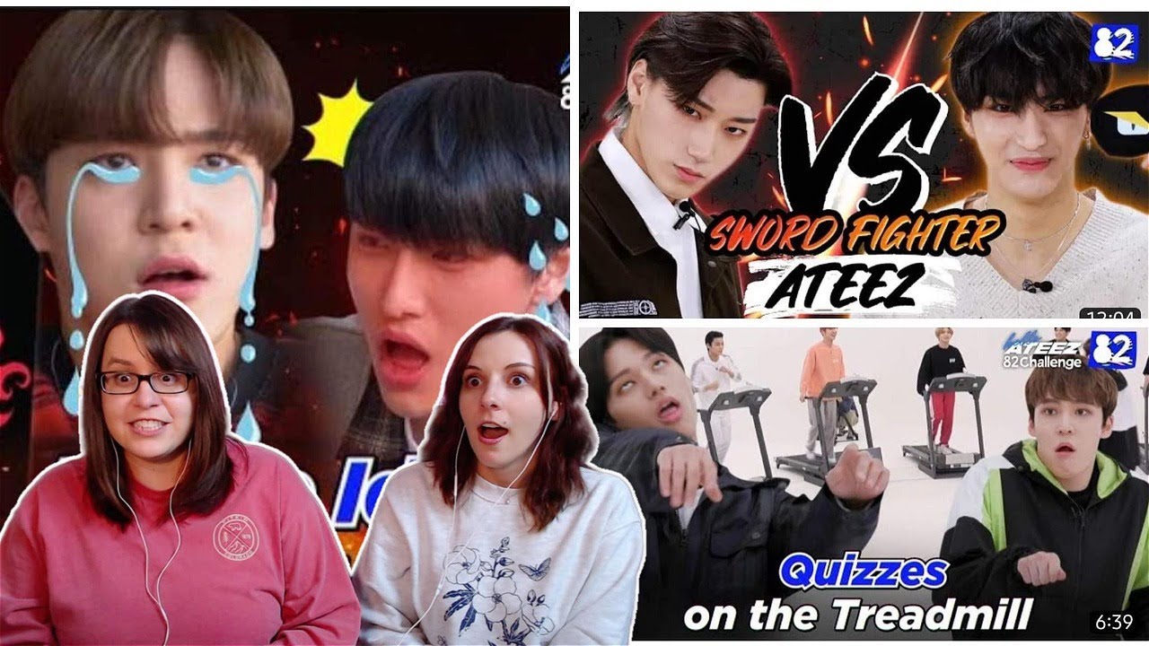 ATEEZ (에이티즈) 82Challenge EP.7, EP.8 & Are ATEEZ's members actually skilled sword fighters? Reaction