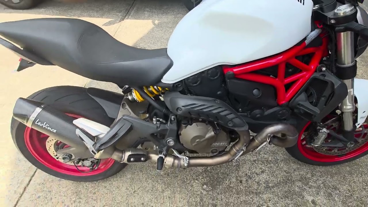 2015 Ducati Monster 821 Cold Start