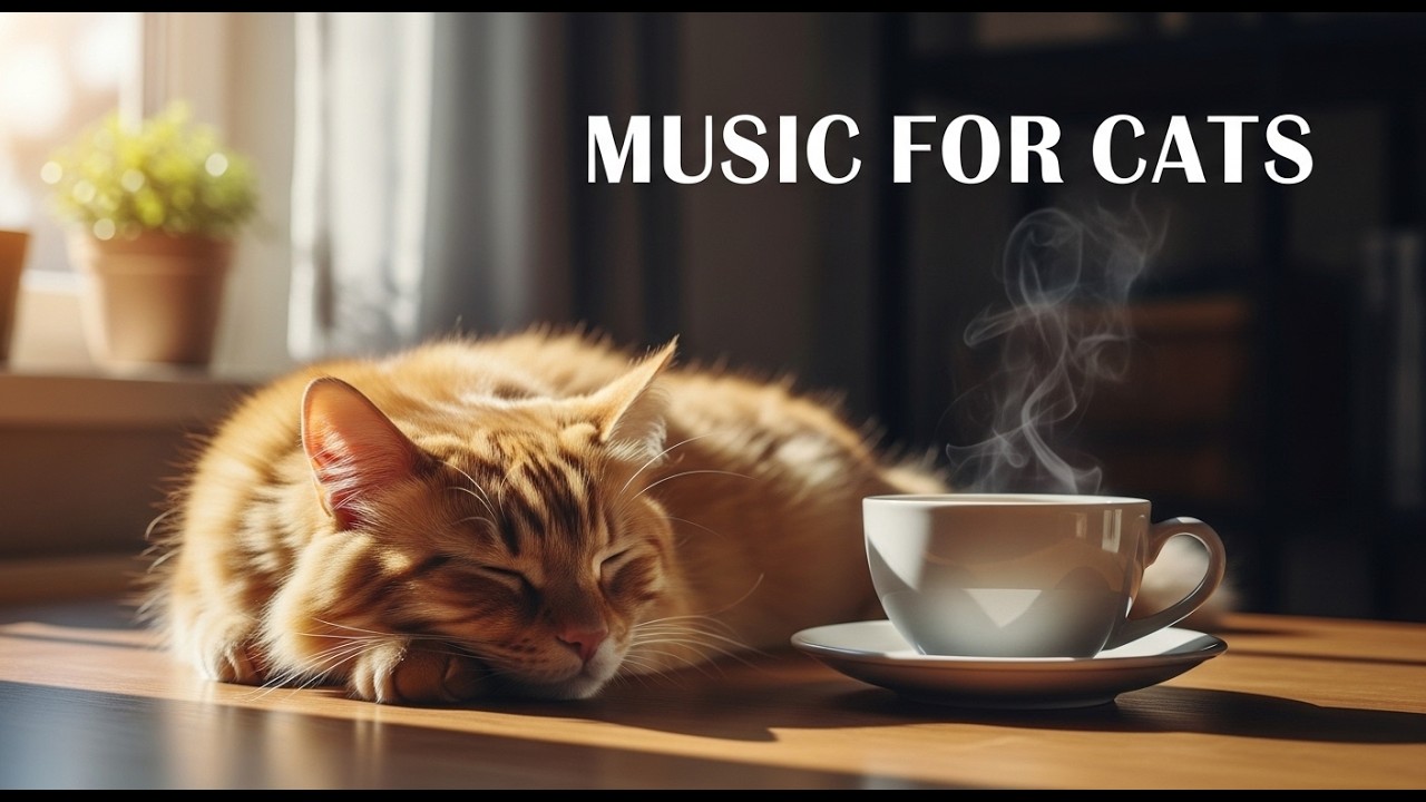 12 Hours of Healing Cat Music 🎶 Comforting Sounds to Help Your Cat Feel Safe & Happy 💖 NO ADS