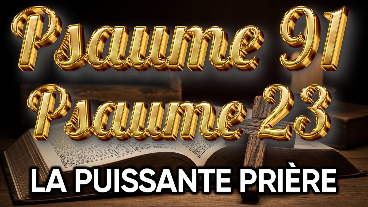 PRIÈRES POUR LE 06 MARS PSAUME 91 ET PSAUME 23   DEUX DES PRIÈRES LES PLUS PUISSANTES DE LA BIBLE 🙏
