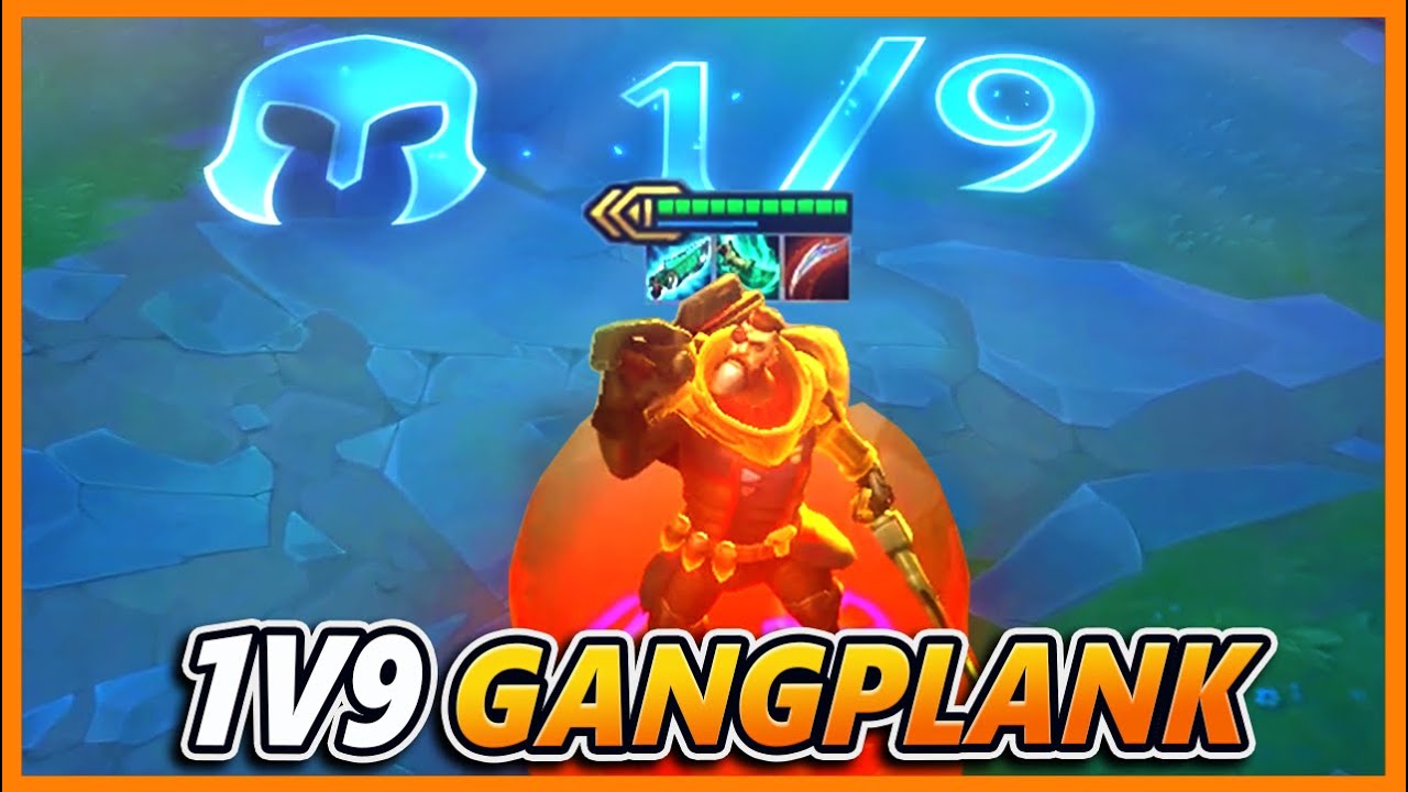 YOU WON'T BELIEVE WHAT HAPPENS... 1V9 GANGPLANK!!!! - BunnyFuFuu | League of Legends