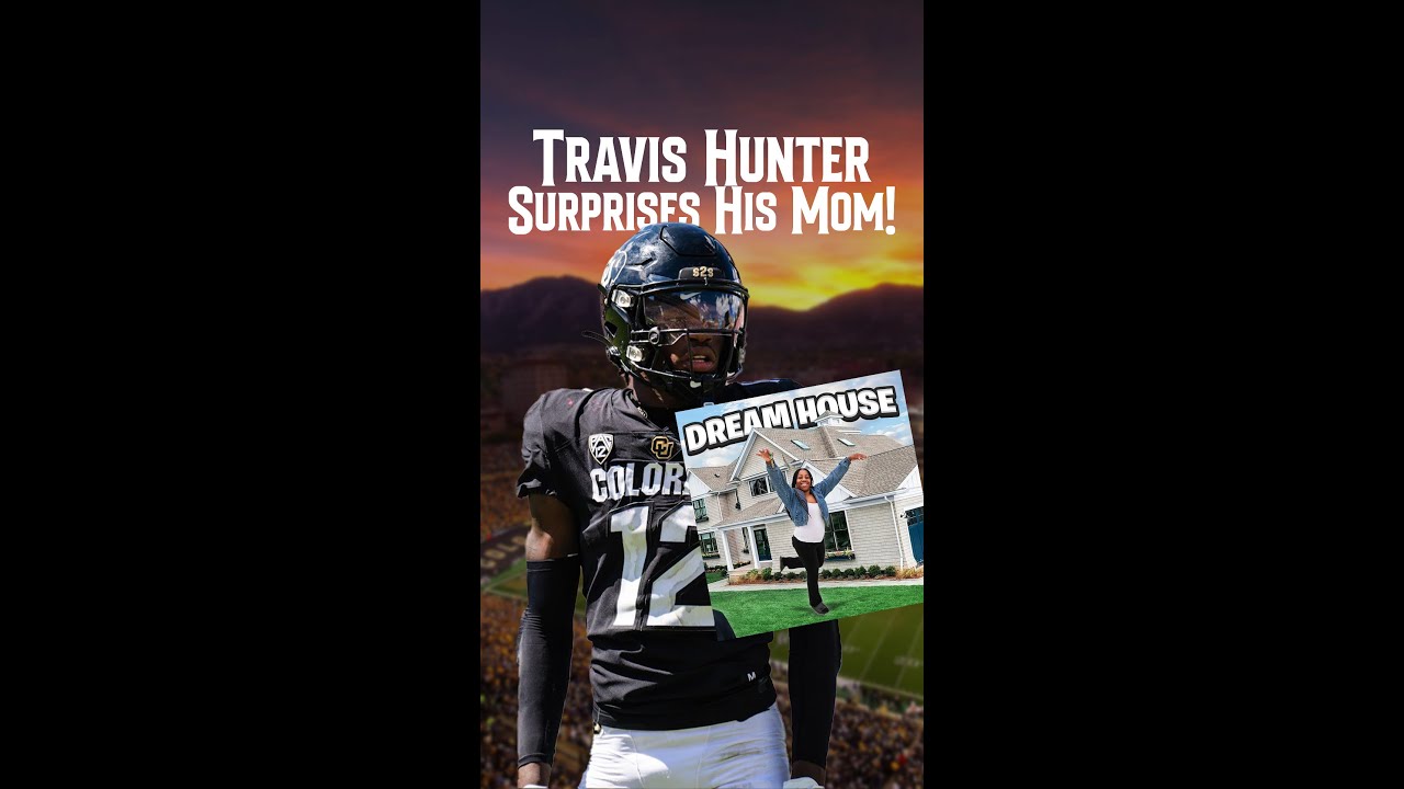 Travis Hunter Surprises his Mom With an Amazing Gift!