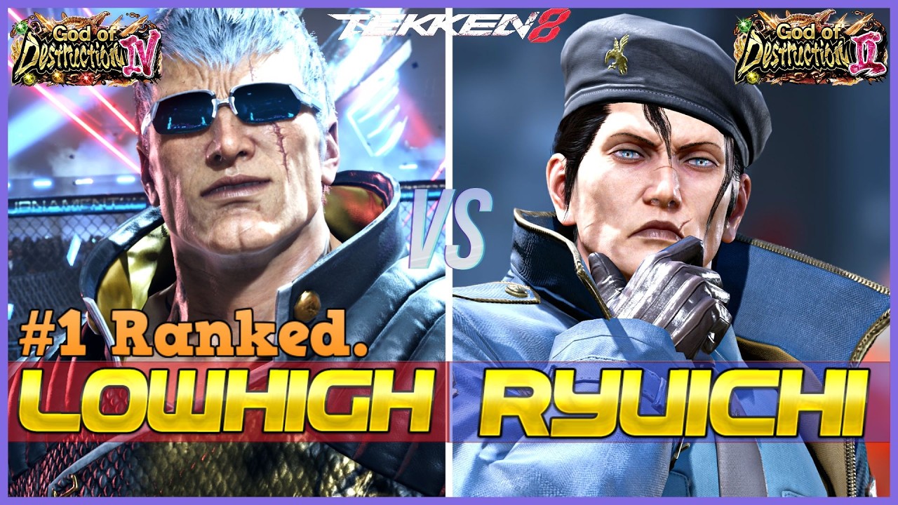 T8 ▰ LOWHIGH (#1 Ranked Bryan) Vs RYUICHI (Dragunov) ▰ Tekken 8 High Level Gameplay
