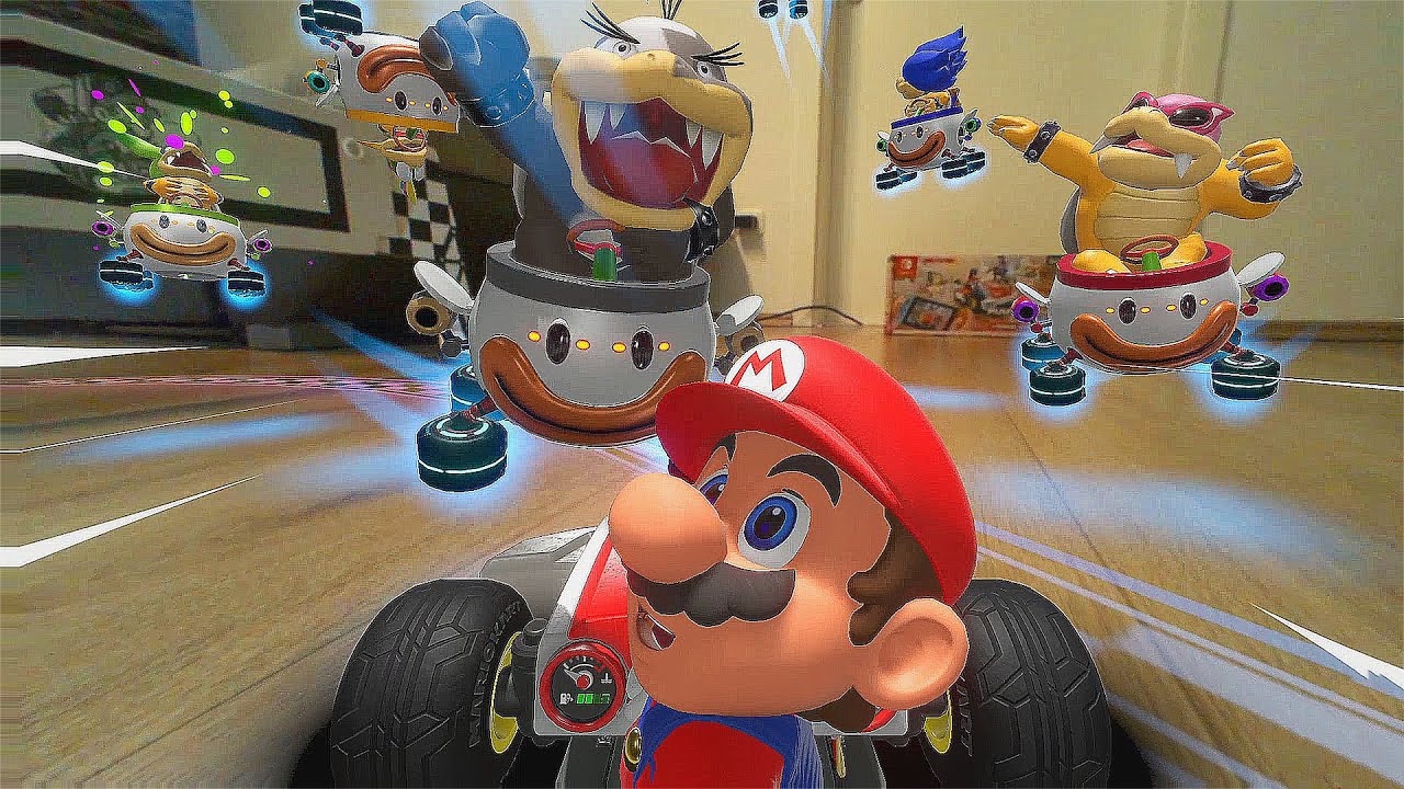 Mario Kart Live: Home Circuit - Livingroom Raceway + Camera Footage [4K60FPS]