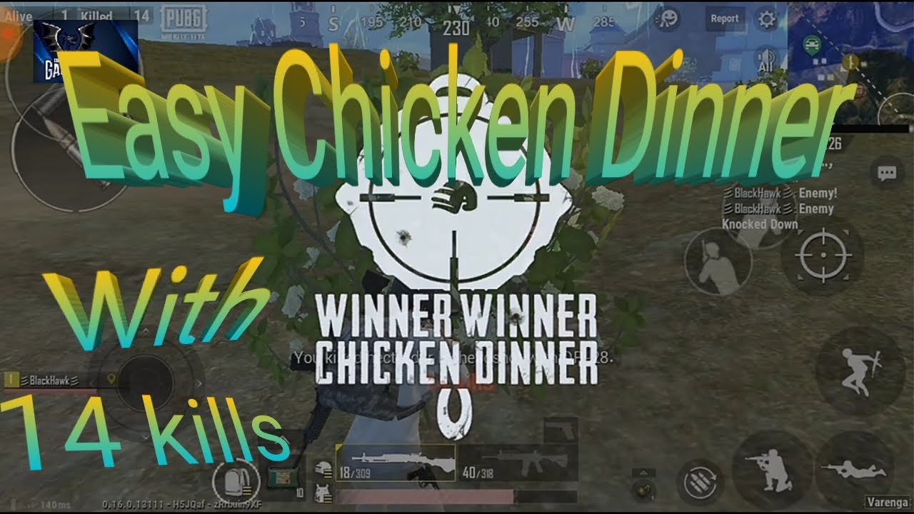 pubg mobile lite 14 kills solo vs duo gameplayIIEasy Chicken DinnerII
