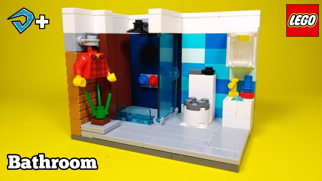 LEGO Bathroom Tutorial