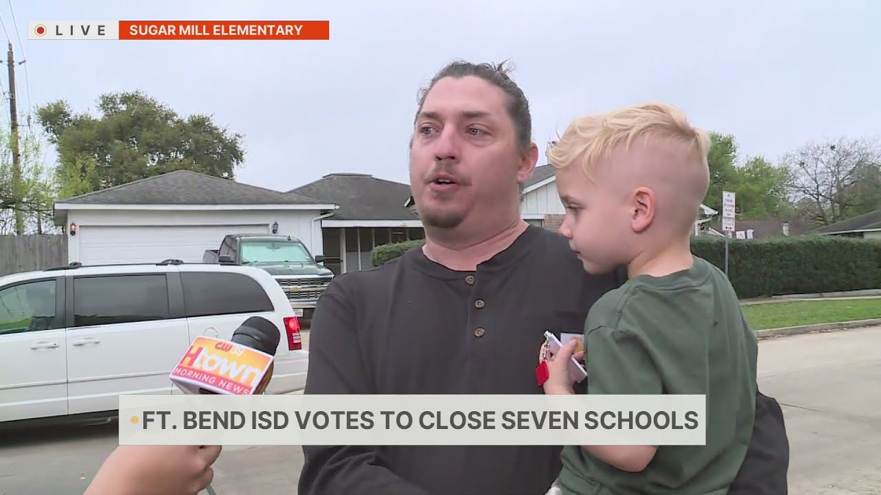 Parent react to Fort Bend ISD voting to close 7 elementary schools