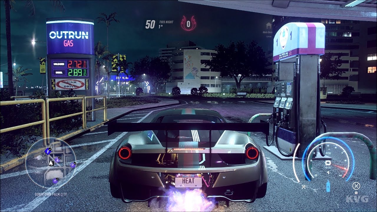 Need for Speed Heat - 1118 BHP Ferrari 458 Italia 2009 - Police Chase & Free Roam Gameplay HD