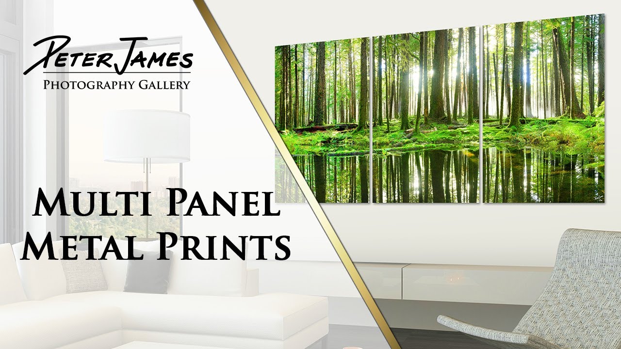 MULTI PANEL METAL PRINTS - Extra Large Wall Art by Peter James