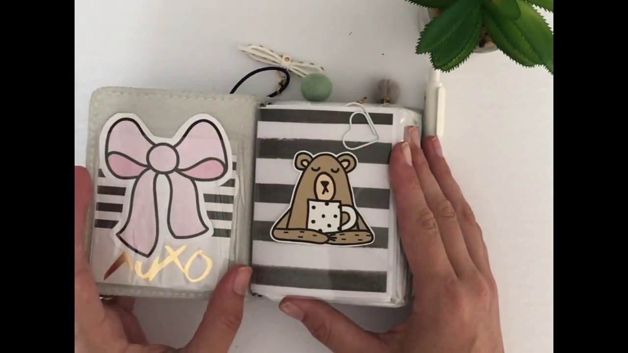 Micro Foxy Fix No. 0 Traveler's Notebook Setup and Flip-through, Sugar Coconut