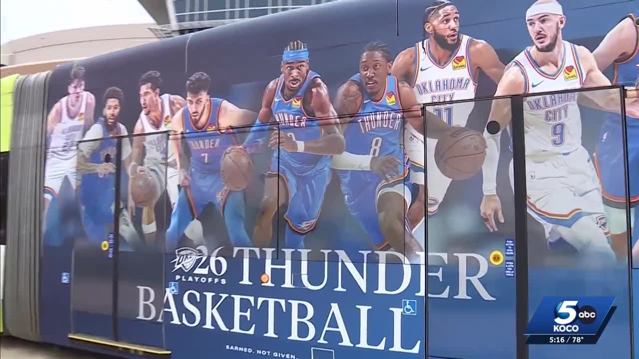 Oklahoma City prepares for Thunder NBA playoffs excitement