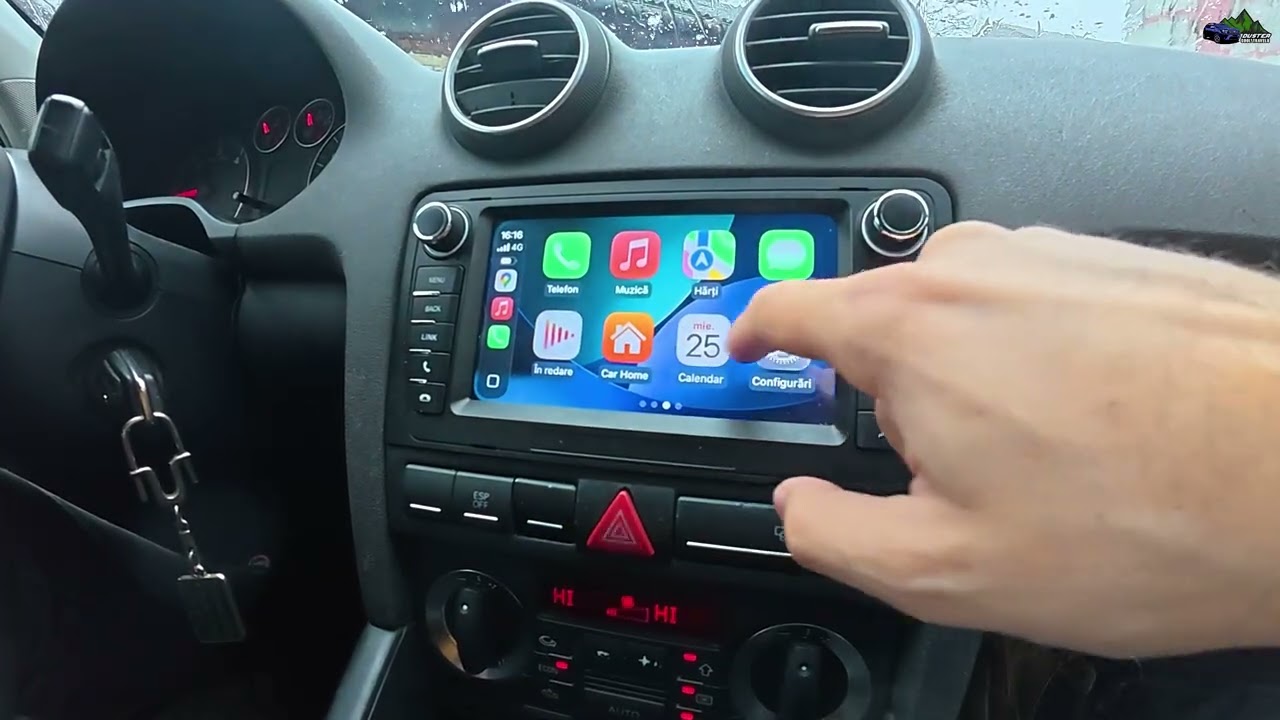 Audi A3 8P REEIIO CarPlay Linux Screen Upgrade