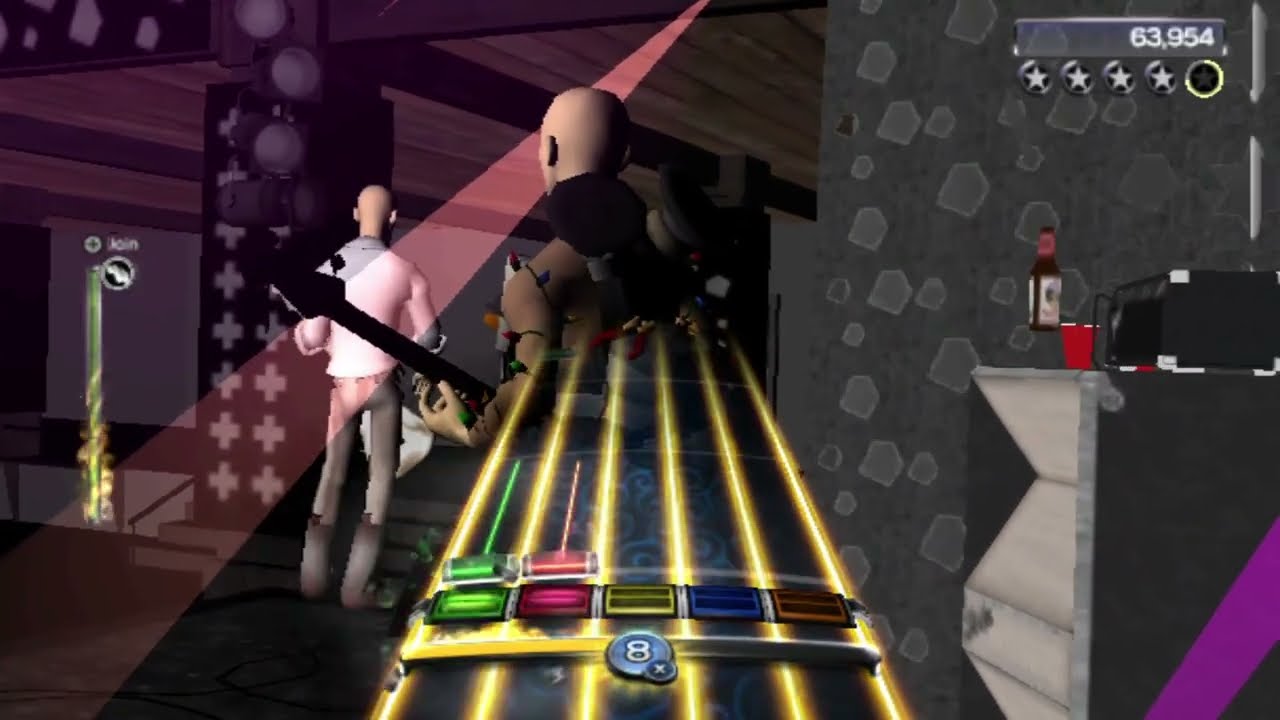 Rock Band 3 Jan 19 Build Gameplay