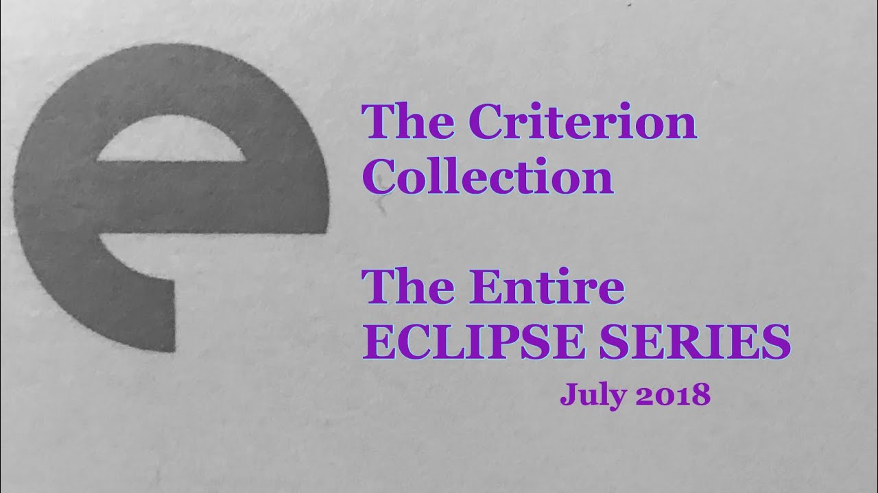 Коллекция Criterion: ВСЯ ПОЛНАЯ СЕРИЯ «ЗАТМЕНИЕ» (июль 2018 г.)