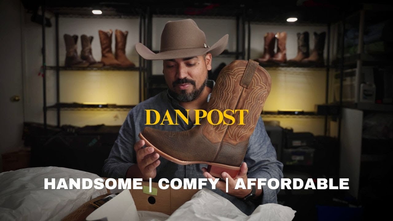 Dan Post Creed Leather Western Cowboy Boot Review