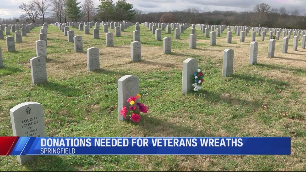 Donations needed to place wreaths at Missouri Veterans Cemetery