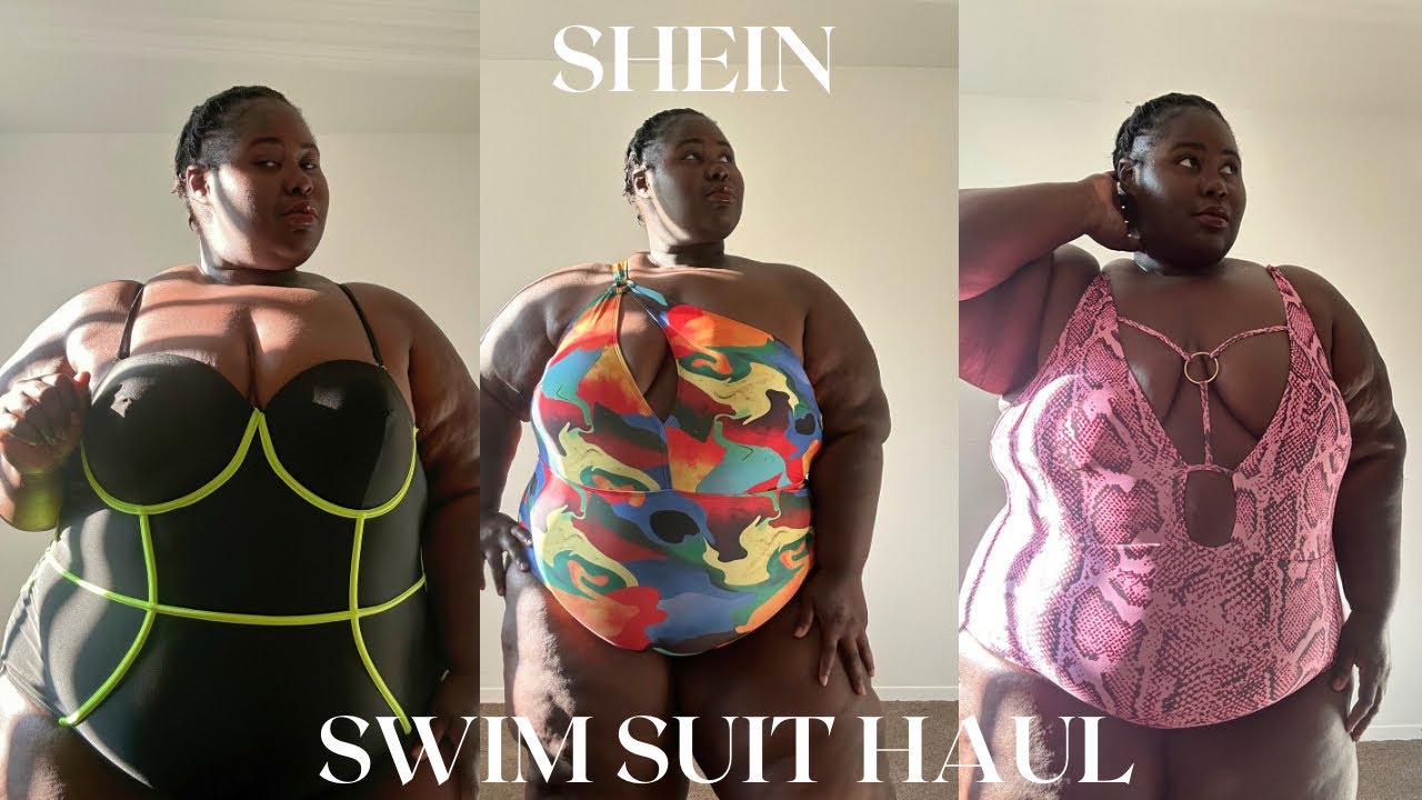 Plus size Shein Haul | Plus size Swim Suit Try On Haul | Shein Swim Haul | SHein Shein SHEIN | 4x