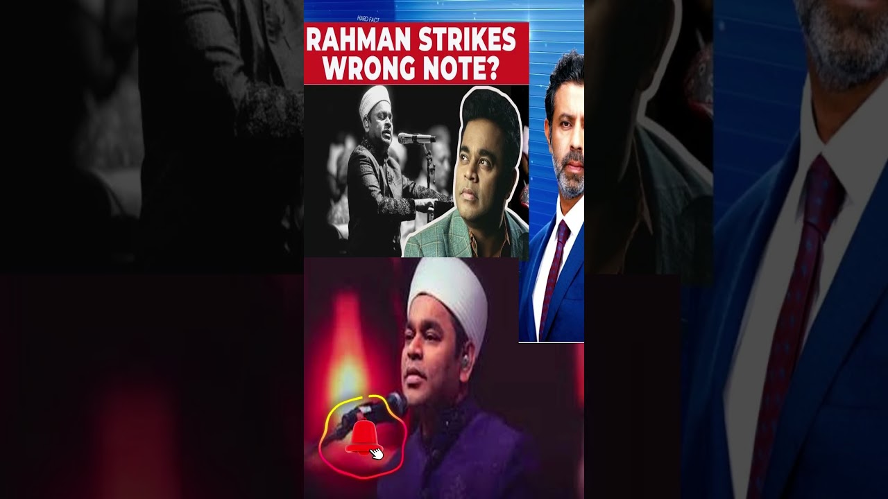 A R  Rahman apologizes after Bollywood bias .  