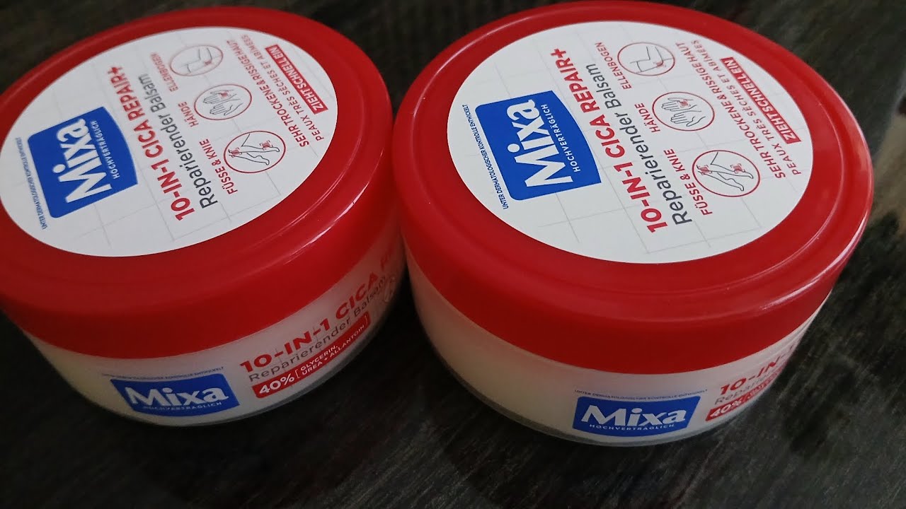 Nouvelle crème Mixa cica réparation -Efficacite cliniquement prouvée sur la sécheresse  sévère