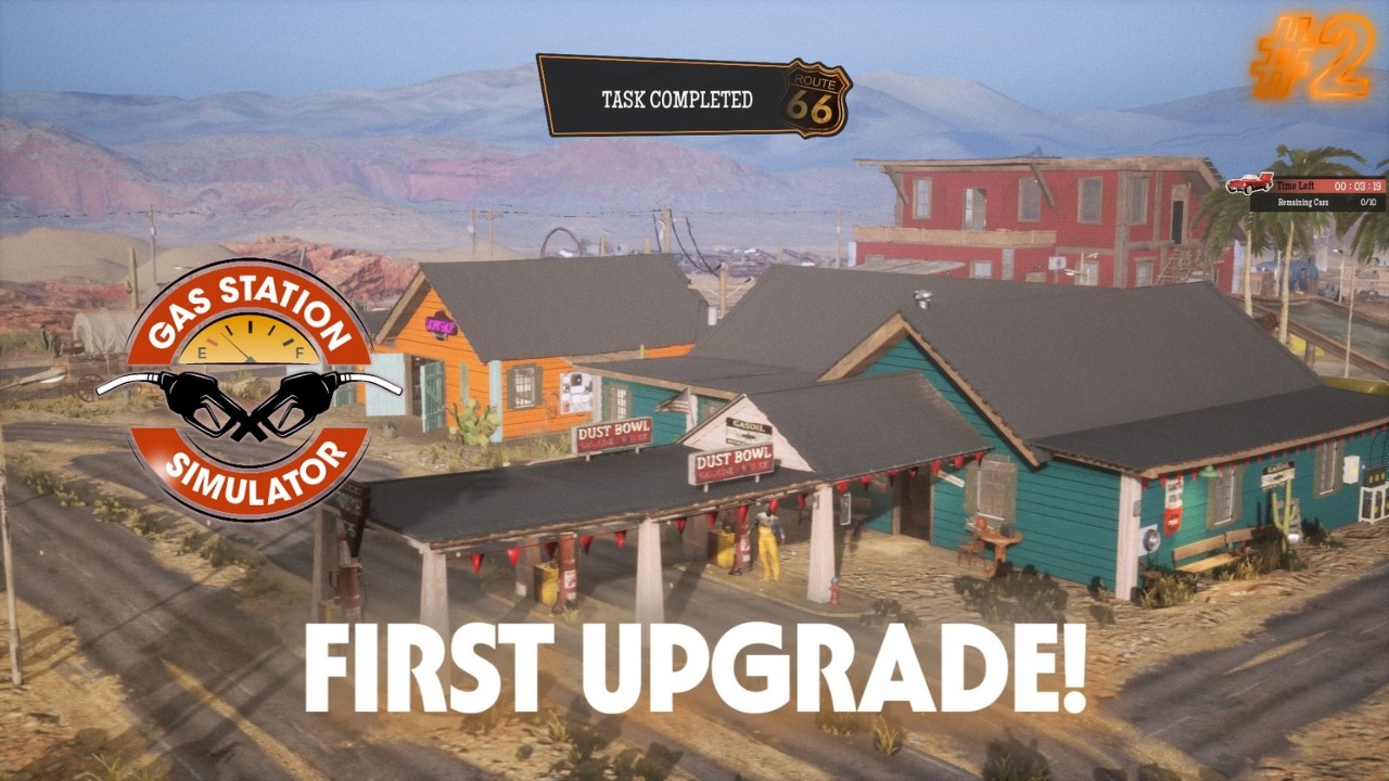 I Got My First Gas Station Upgrade! 😍 Gas Station Simulator #2