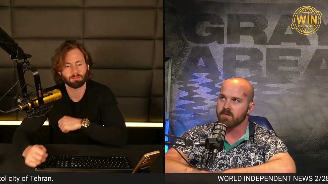 Owen Shroyer and Alex Jone's son Rex Jones on US-Iran War