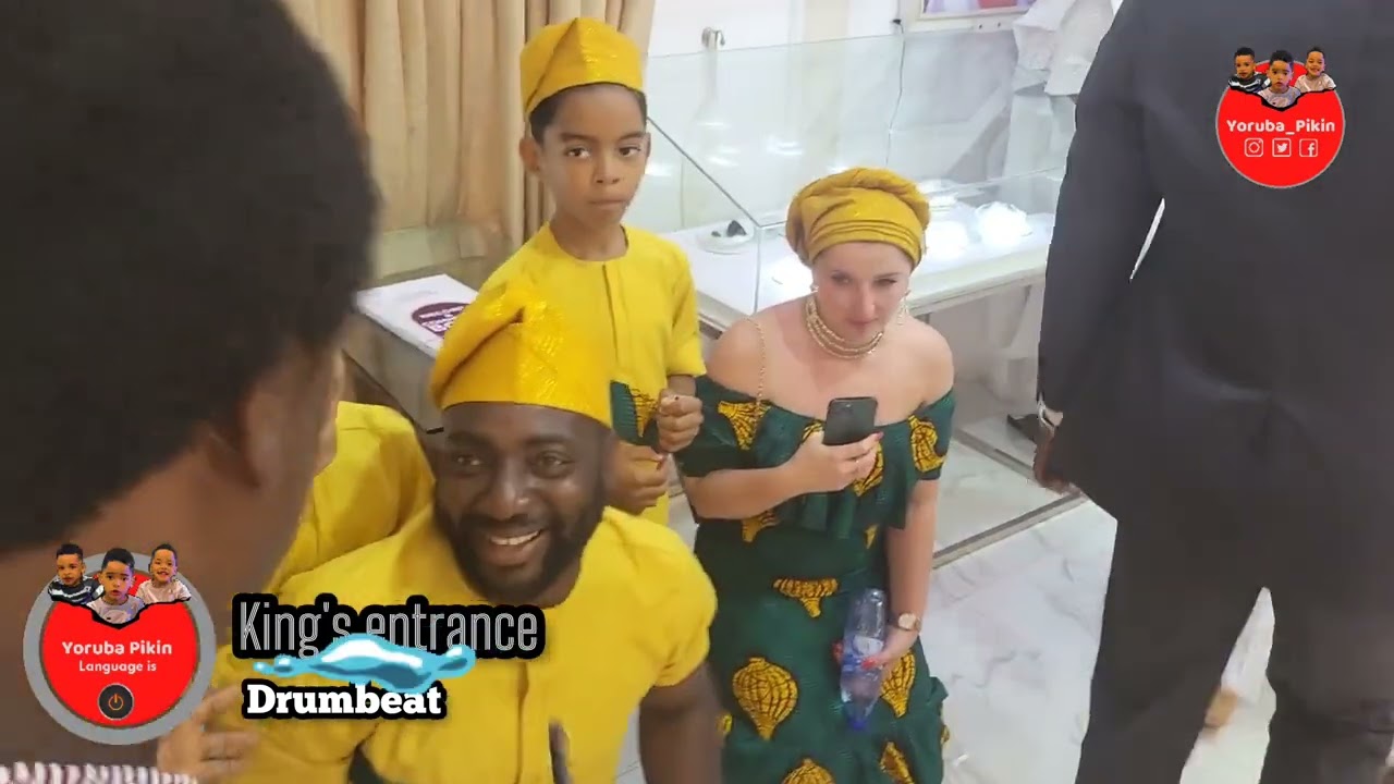 Yoruba Pikin visited The Ooni of ife | oba adeyeye Ogunwusi Enitan | Polish mum speaks Yoruba