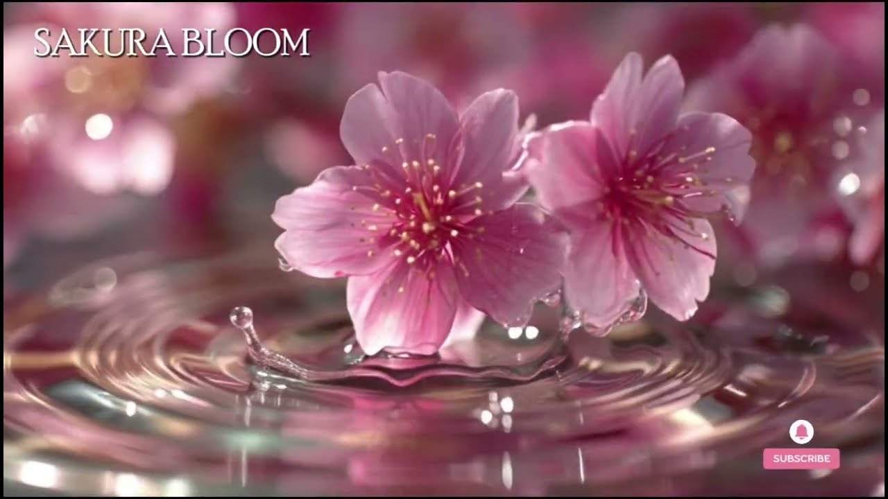 桜の調べ – 日本庭園の水音と風鈴の癒し | 心を落ち着ける音楽👉 Zen garden + wind chimes vibes.