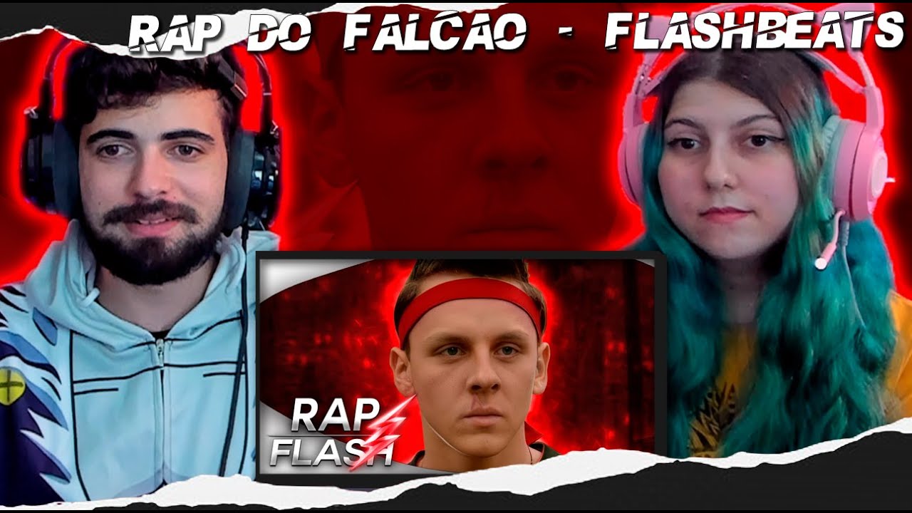 CASAL 26 react Rap do Falcão (Cobra Kai) | O Falcão do Cobra Kai | Flash Beats [Prod.WB Beats]