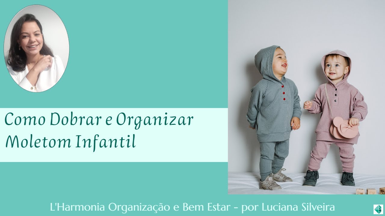 Como dobrar moletom infantil