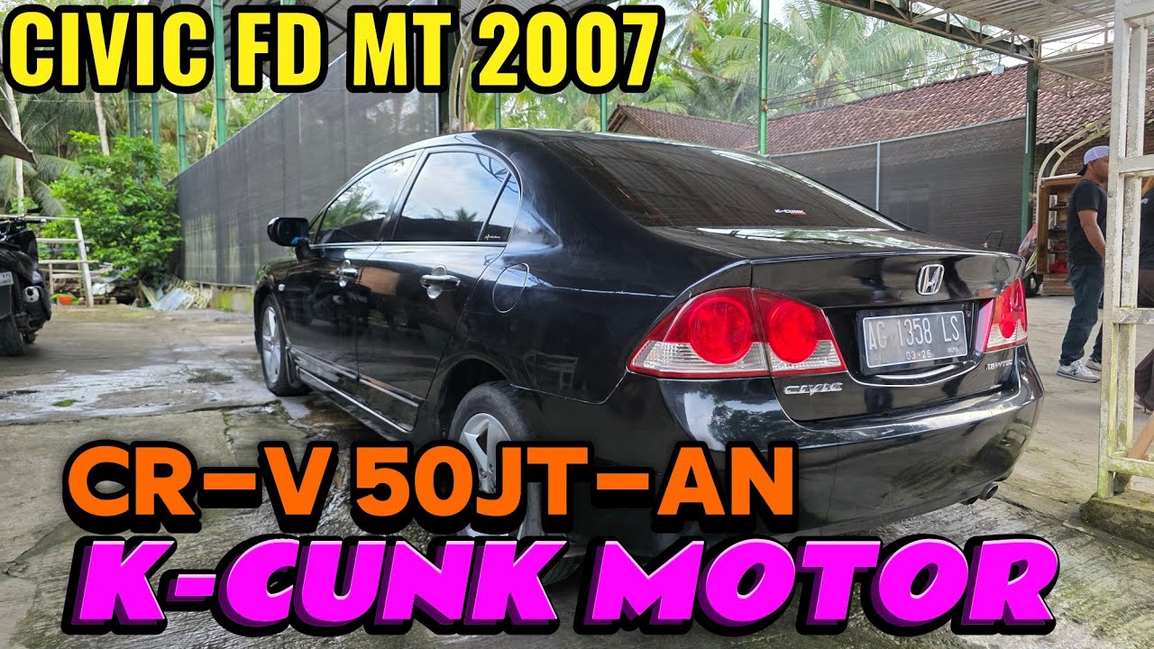 Civic FD 2007 MT, CR-V 50jt-an 