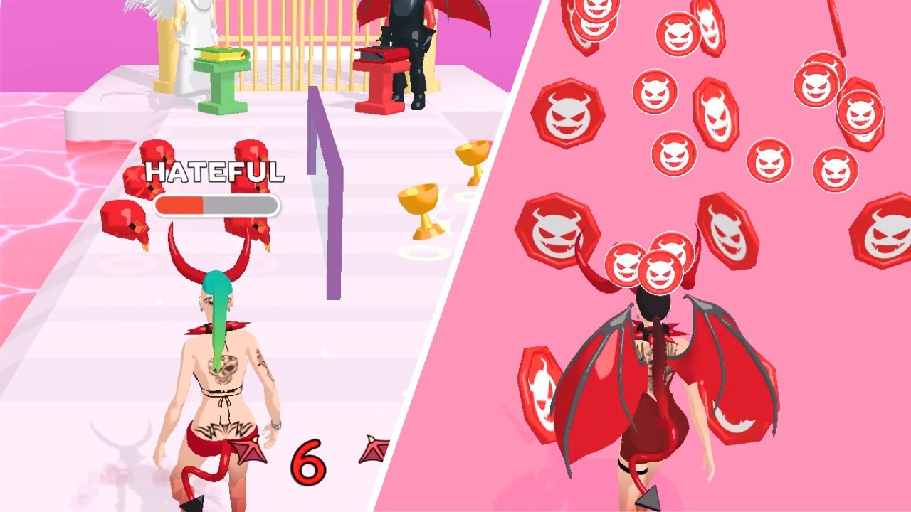 Devil Run😈☠️👺 Gameplay Destiny Run Lv 5-6 Android, IOS Offline Game | MAME