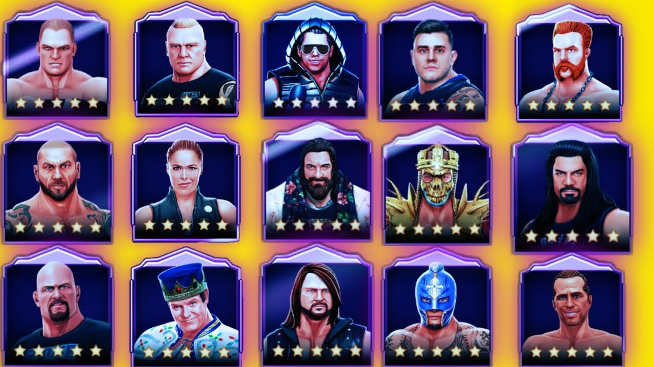 My all 5 🌟 Lootcase opening till now ||OFF WHITE GAMING|| wwe mayhem||