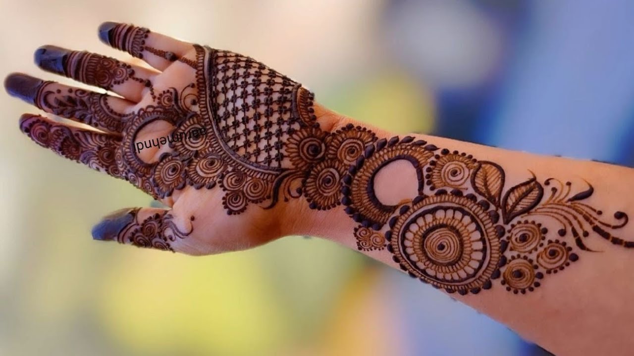 Full hand easy mehndi design | ramadan special mehndi design | mehandi design simple | arabic mehndi