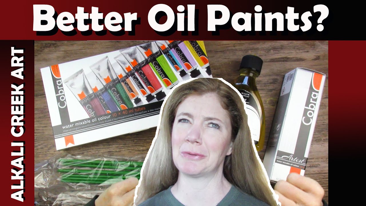 Лучше ли масляные краски COBRA, смешиваемые с водой, чем краски Hobein Aqua Duo 15-летней давност...