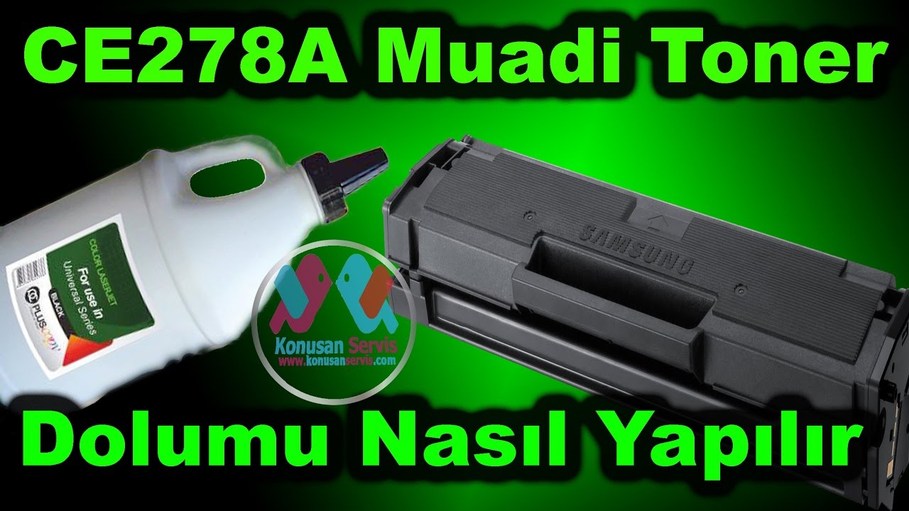 Samsung MLT-D111S- MLT D104 Toner Dolumu Nasıl Yapılır