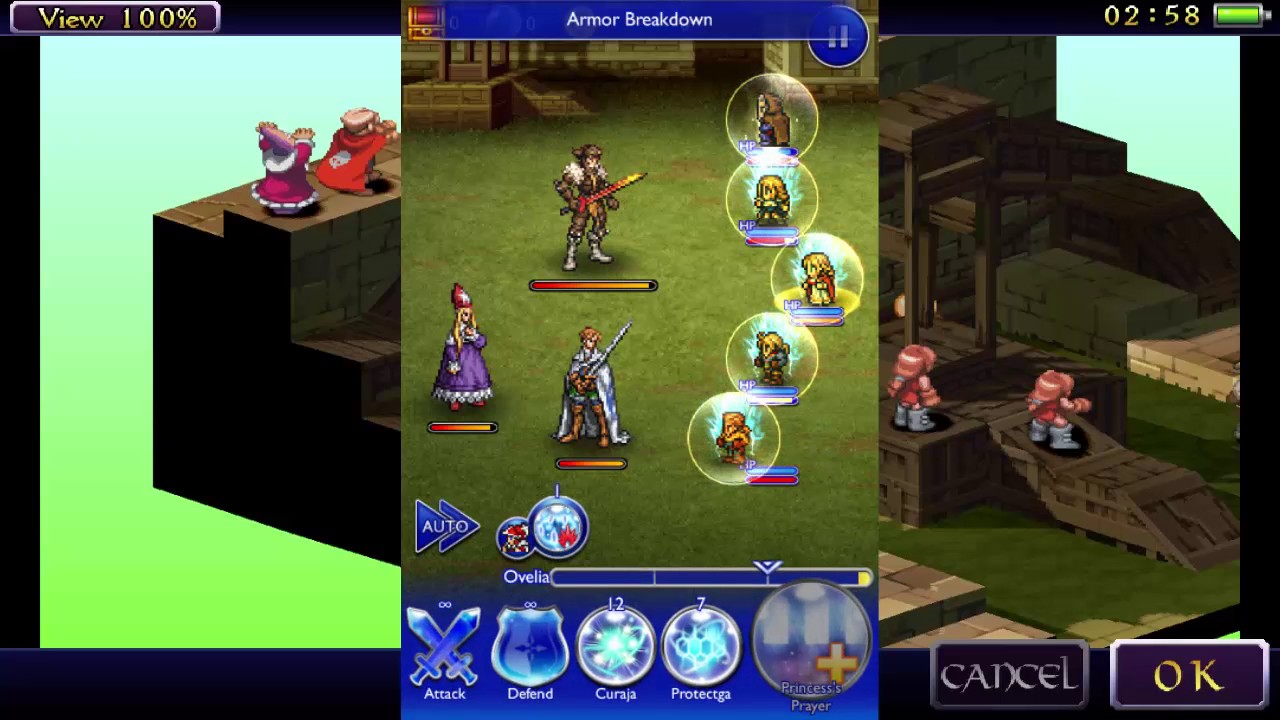 FFRK FFT - Conquer Gaffgarion (with dialogues)