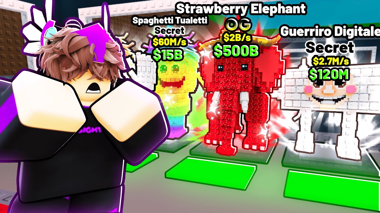 I Traded For The NEW RAINBOW SECRETS In Roblox Steal a Brainrot!